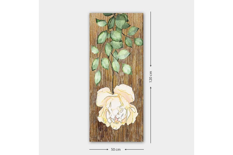 Canvastaulu DKY Floral & Botanical Monivärinen - 50x120 cm - Canvas-taulu - Seinäkoristeet