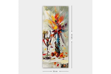Canvastaulu DKY Floral & Botanical Monivärinen - 50x120 cm - Sisustustuotteet - Taulu & taide - Canvas-taulu