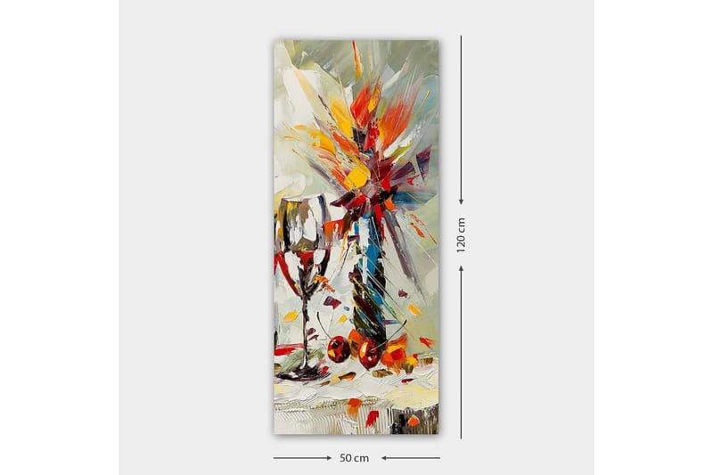 Canvastaulu DKY Floral & Botanical Monivärinen - 50x120 cm - Sisustustuotteet - Taulu & taide - Canvas-taulu