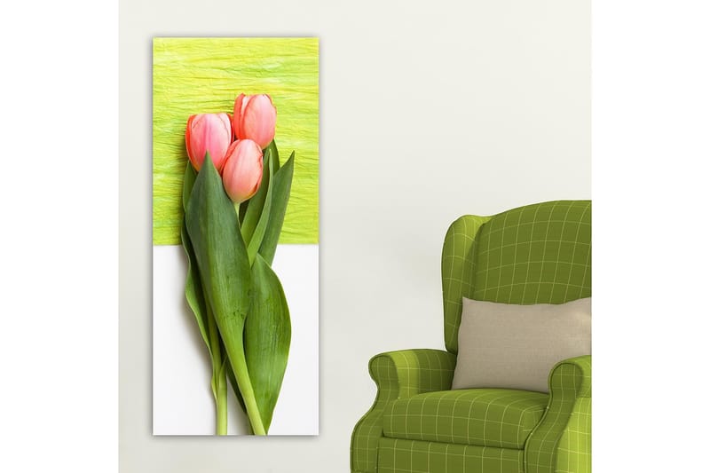 Canvastaulu DKY Floral & Botanical Monivärinen - 50x120 cm - Sisustustuotteet - Taulu & taide - Canvas-taulu