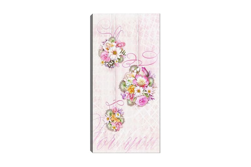 Canvastaulu DKY Floral & Botanical Monivärinen - 50x120 cm - Sisustustuotteet - Taulu & taide - Canvas-taulu
