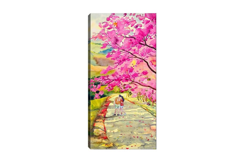 Canvastaulu DKY Floral & Botanical Monivärinen - 50x120 cm - Sisustustuotteet - Taulu & taide - Canvas-taulu