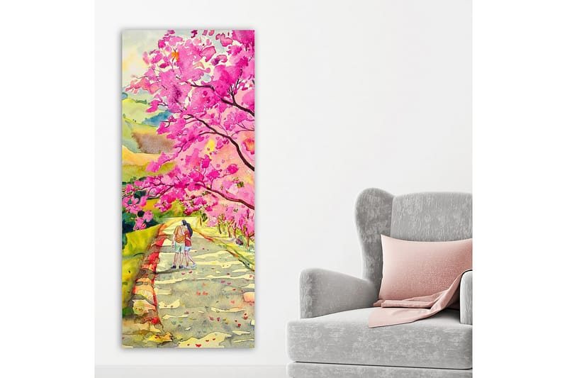 Canvastaulu DKY Floral & Botanical Monivärinen - 50x120 cm - Sisustustuotteet - Taulu & taide - Canvas-taulu