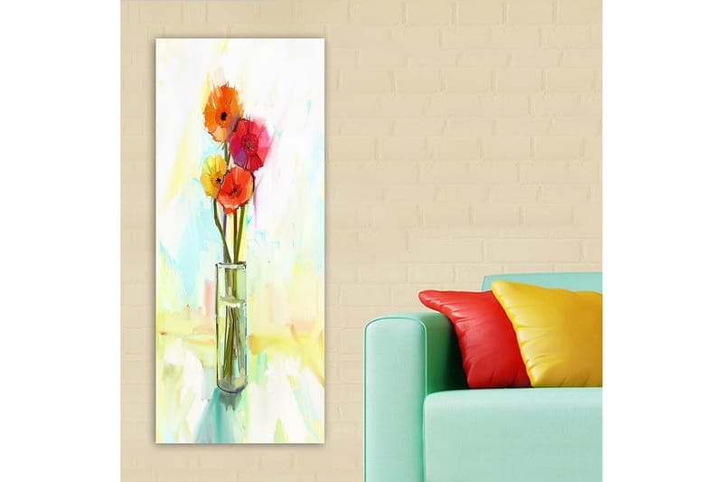 Canvastaulu DKY Floral & Botanical Monivärinen - 50x120 cm - Sisustustuotteet - Taulu & taide - Canvas-taulu