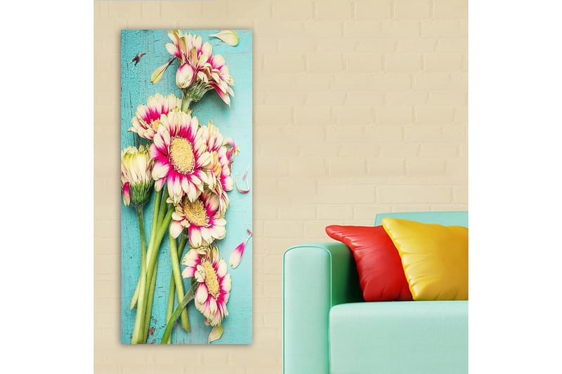 Canvastaulu DKY Floral & Botanical Monivärinen - 50x120 cm - Sisustustuotteet - Taulu & taide - Canvas-taulu