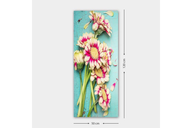Canvastaulu DKY Floral & Botanical Monivärinen - 50x120 cm - Sisustustuotteet - Taulu & taide - Canvas-taulu