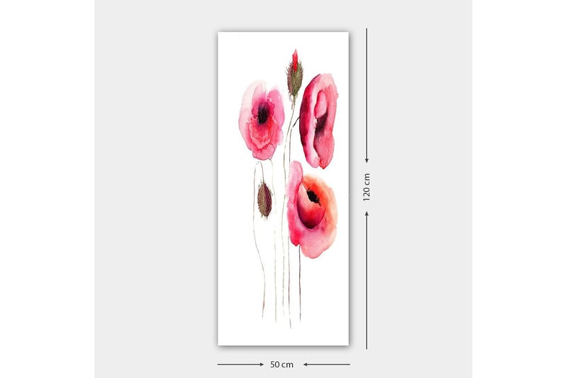 Canvastaulu DKY Floral & Botanical Monivärinen - 50x120 cm - Sisustustuotteet - Taulu & taide - Canvas-taulu