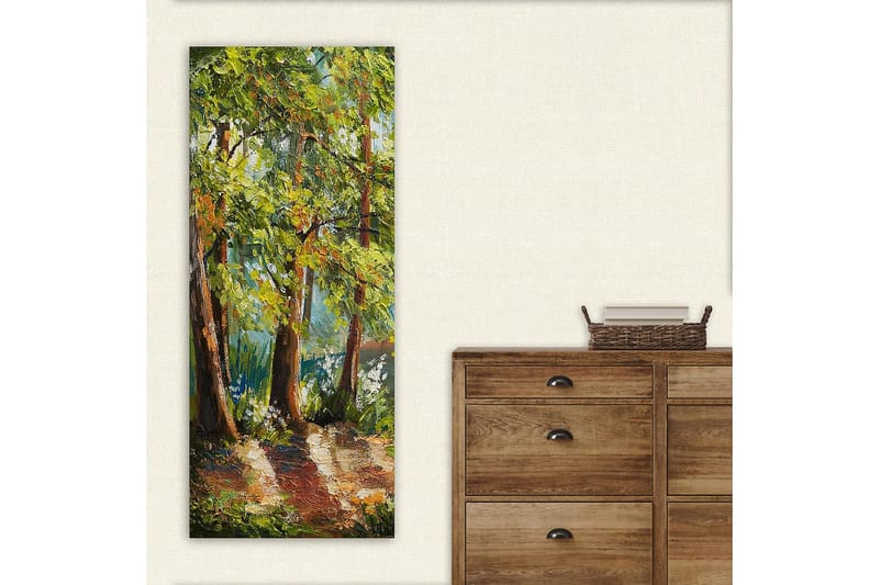 Canvastaulu DKY Floral & Botanical Monivärinen - 50x120 cm - Sisustustuotteet - Taulu & taide - Canvas-taulu