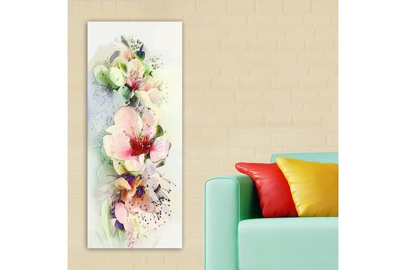Canvastaulu DKY Floral & Botanical Monivärinen - 50x120 cm - Sisustustuotteet - Taulu & taide - Canvas-taulu