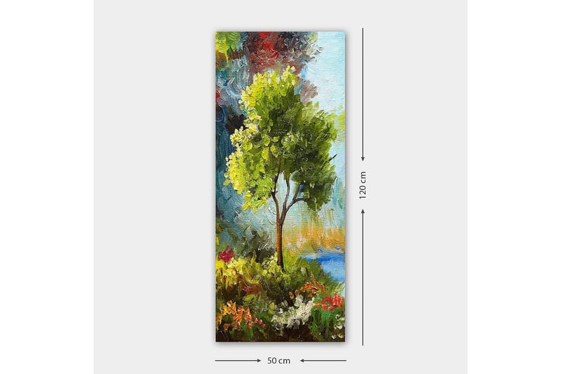 Canvastaulu DKY Floral & Botanical Monivärinen - 50x120 cm - Sisustustuotteet - Taulu & taide - Canvas-taulu