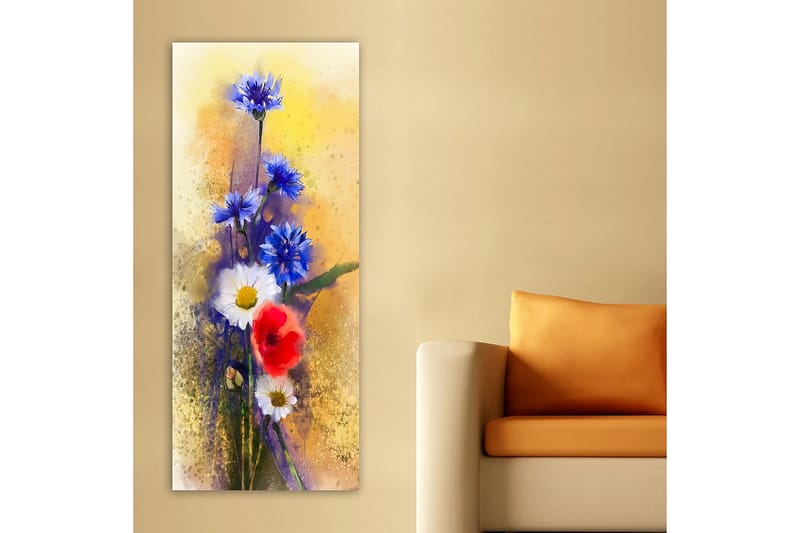 Canvastaulu DKY Floral & Botanical Monivärinen - 50x120 cm - Sisustustuotteet - Taulu & taide - Canvas-taulu