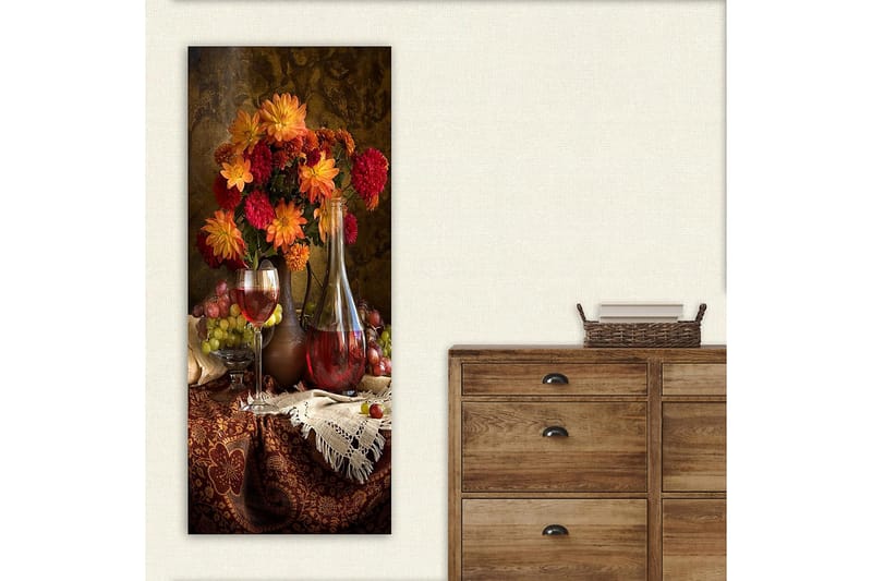 Canvastaulu DKY Floral & Botanical Monivärinen - 50x120 cm - Sisustustuotteet - Taulu & taide - Canvas-taulu