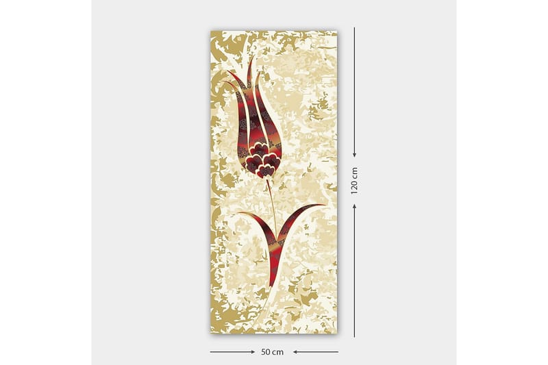 Canvastaulu DKY Floral & Botanical Monivärinen - 50x120 cm - Sisustustuotteet - Taulu & taide - Canvas-taulu
