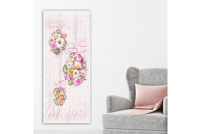 Canvastaulu DKY Floral & Botanical Monivärinen - 50x120 cm - Sisustustuotteet - Taulu & taide - Canvas-taulu