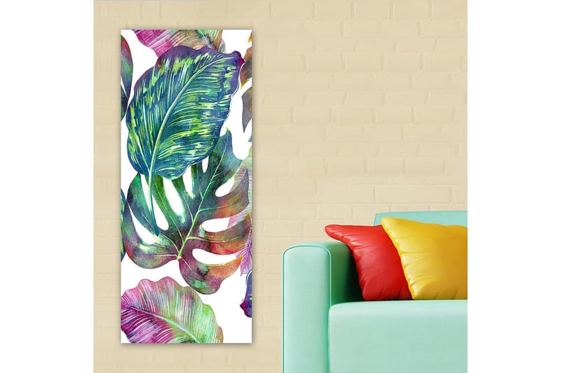 Canvastaulu DKY Floral & Botanical Monivärinen - 50x120 cm - Sisustustuotteet - Taulu & taide - Canvas-taulu