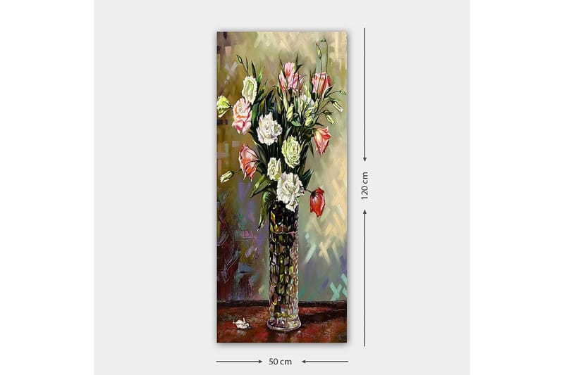 Canvastaulu DKY Floral & Botanical Monivärinen - 50x120 cm - Sisustustuotteet - Taulu & taide - Canvas-taulu