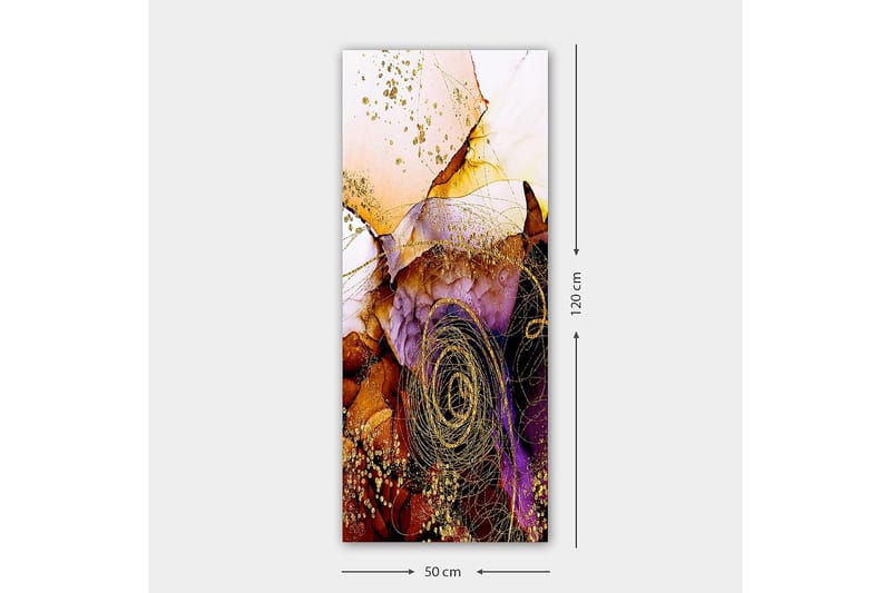 Canvastaulu DKY Floral & Botanical Monivärinen - 50x120 cm - Sisustustuotteet - Taulu & taide - Canvas-taulu