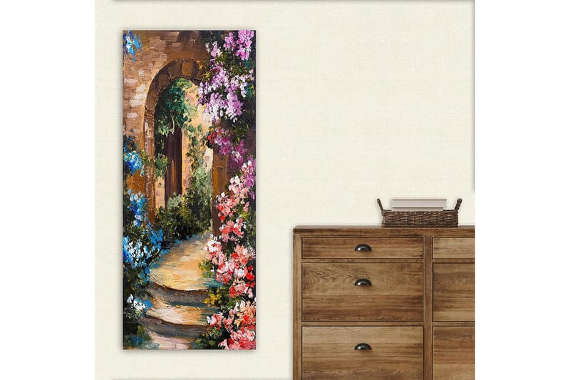 Canvastaulu DKY Floral & Botanical Monivärinen - 50x120 cm - Sisustustuotteet - Taulu & taide - Canvas-taulu