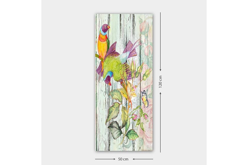 Canvastaulu DKY Floral & Botanical Monivärinen - 50x120 cm - Sisustustuotteet - Taulu & taide - Canvas-taulu