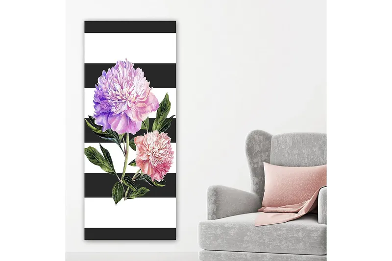 Canvastaulu DKY Floral & Botanical Monivärinen - 50x120 cm - Sisustustuotteet - Taulu & taide - Canvas-taulu