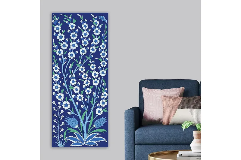 Canvastaulu DKY Floral & Botanical Monivärinen - 50x120 cm - Sisustustuotteet - Taulu & taide - Canvas-taulu