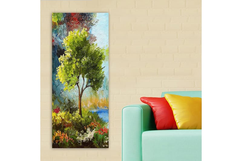 Canvastaulu DKY Floral & Botanical Monivärinen - 50x120 cm - Sisustustuotteet - Taulu & taide - Canvas-taulu