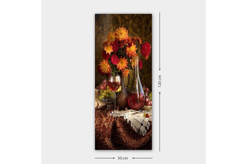 Canvastaulu DKY Floral & Botanical Monivärinen - 50x120 cm - Sisustustuotteet - Taulu & taide - Canvas-taulu