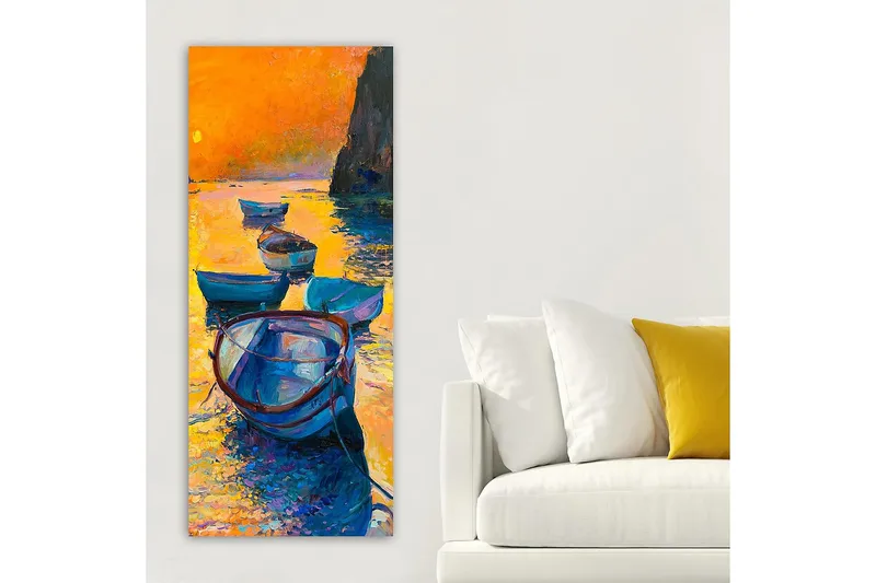 Canvastaulu DKY Landscape & Nature Monivärinen - 50x120 cm - Sisustustuotteet - Taulu & taide - Canvas-taulu