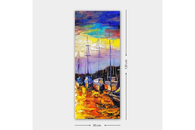 Canvastaulu DKY Landscape & Nature Monivärinen - 50x120 cm - Sisustustuotteet - Taulu & taide - Canvas-taulu