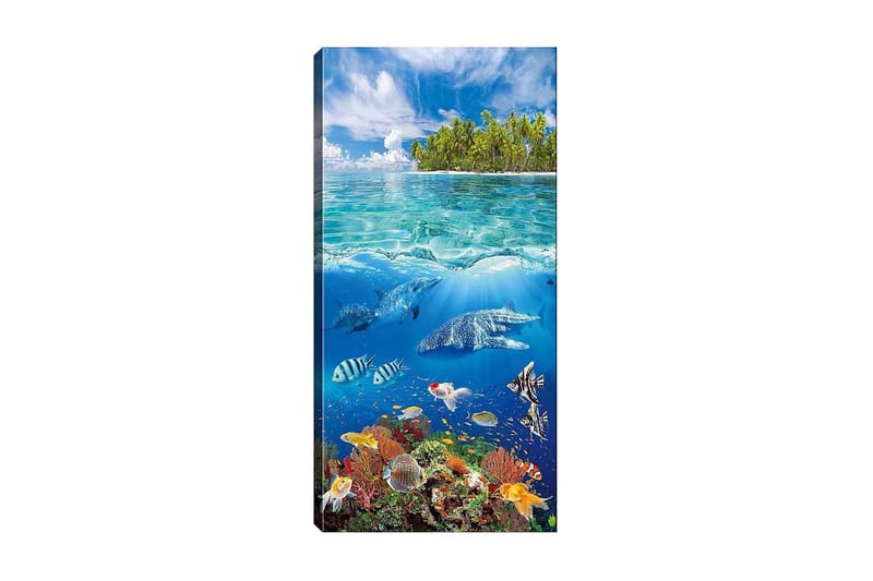 Canvastaulu DKY Landscape & Nature Monivärinen - 50x120 cm - Sisustustuotteet - Taulu & taide - Canvas-taulu