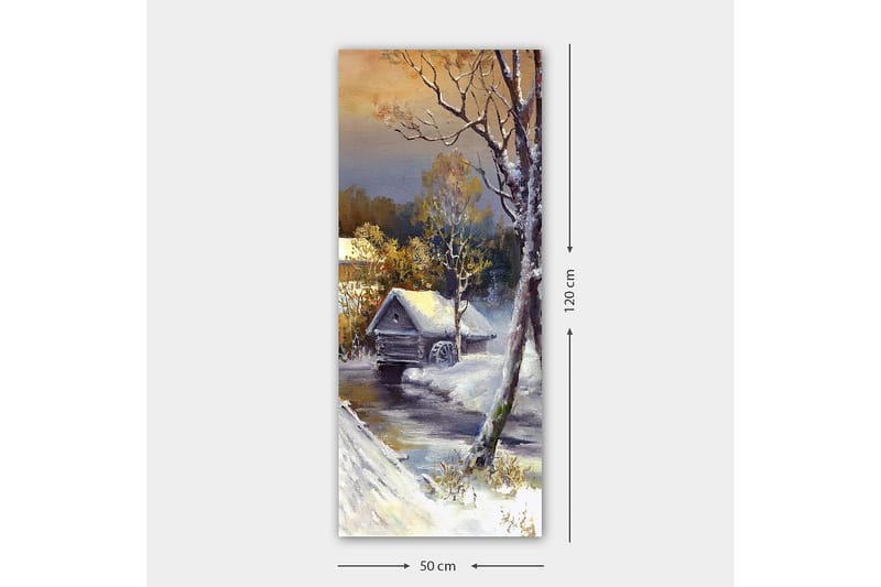 Canvastaulu DKY Landscape & Nature Monivärinen - 50x120 cm - Sisustustuotteet - Taulu & taide - Canvas-taulu