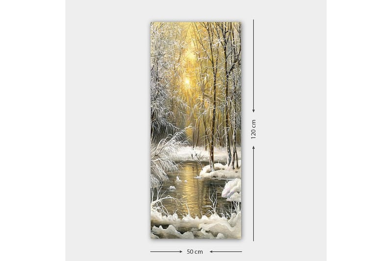 Canvastaulu DKY Landscape & Nature Monivärinen - 50x120 cm - Sisustustuotteet - Taulu & taide - Canvas-taulu