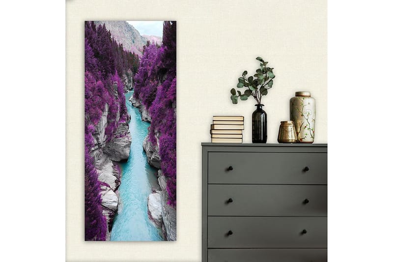 Canvastaulu DKY Landscape & Nature Monivärinen - 50x120 cm - Sisustustuotteet - Taulu & taide - Canvas-taulu