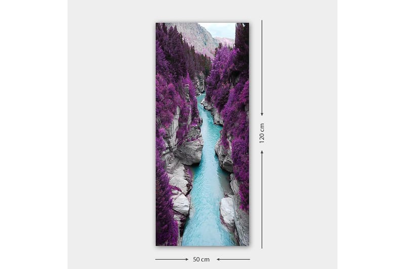 Canvastaulu DKY Landscape & Nature Monivärinen - 50x120 cm - Sisustustuotteet - Taulu & taide - Canvas-taulu