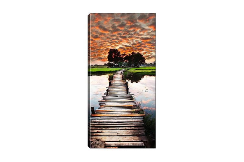 Canvastaulu DKY Landscape & Nature Monivärinen - 50x120 cm - Sisustustuotteet - Taulu & taide - Canvas-taulu