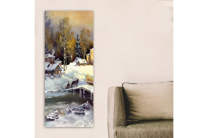 Canvastaulu DKY Landscape & Nature Monivärinen - 50x120 cm - Sisustustuotteet - Taulu & taide - Canvas-taulu