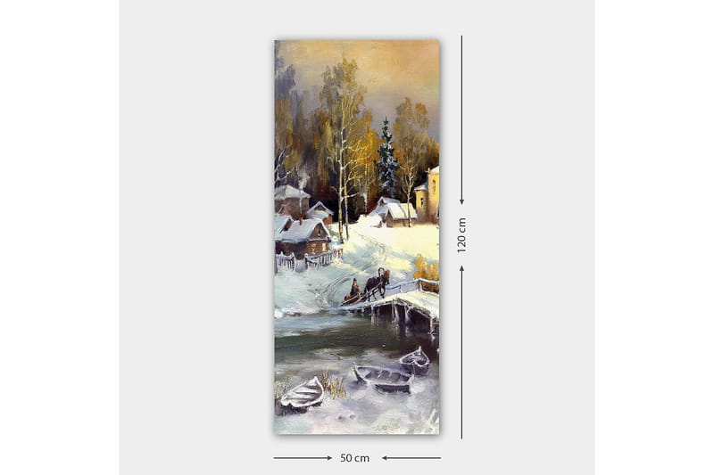 Canvastaulu DKY Landscape & Nature Monivärinen - 50x120 cm - Sisustustuotteet - Taulu & taide - Canvas-taulu
