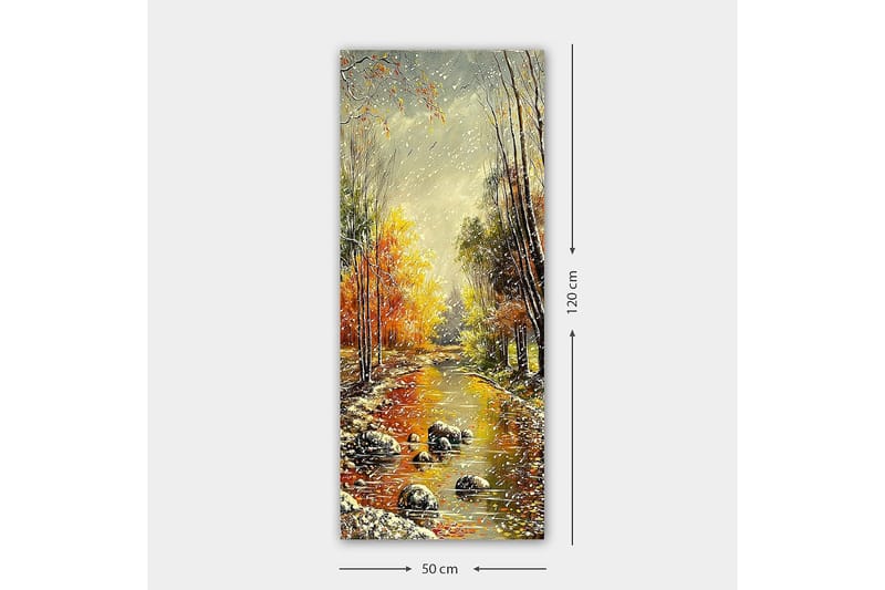 Canvastaulu DKY Landscape & Nature Monivärinen - 50x120 cm - Sisustustuotteet - Taulu & taide - Canvas-taulu