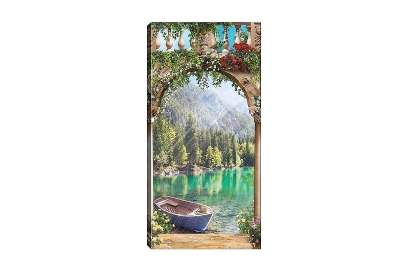 Canvastaulu DKY Landscape & Nature Monivärinen - 50x120 cm - Sisustustuotteet - Taulu & taide - Canvas-taulu