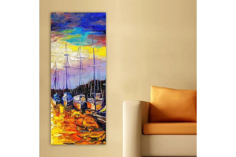 Canvastaulu DKY Landscape & Nature Monivärinen - 50x120 cm - Sisustustuotteet - Taulu & taide - Canvas-taulu