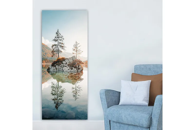 Canvastaulu DKY Landscape & Nature Monivärinen - 50x120 cm - Sisustustuotteet - Taulu & taide - Canvas-taulu