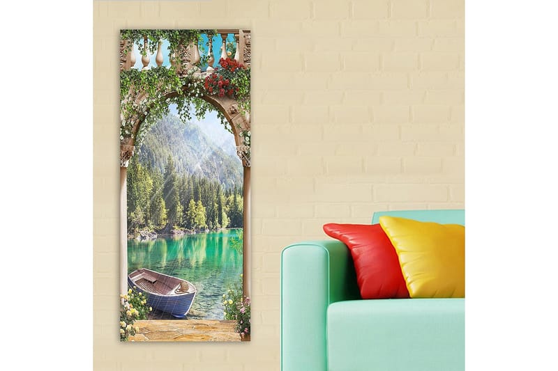 Canvastaulu DKY Landscape & Nature Monivärinen - 50x120 cm - Sisustustuotteet - Taulu & taide - Canvas-taulu