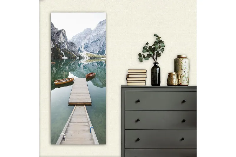 Canvastaulu DKY Landscape & Nature Monivärinen - 50x120 cm - Sisustustuotteet - Taulu & taide - Canvas-taulu