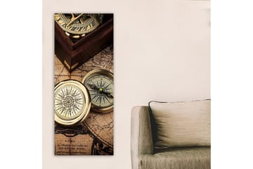 Canvastaulu DKY Map Monivärinen - 50x120 cm - Sisustustuotteet - Taulu & taide - Canvas-taulu