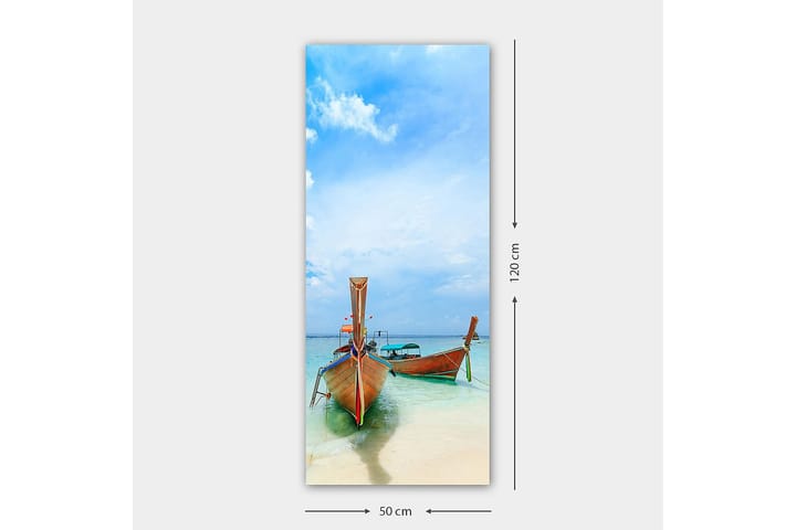 Canvastaulu DKY Nautical & Beach Monivärinen - 50x120 cm - Canvas-taulu - Seinäkoristeet