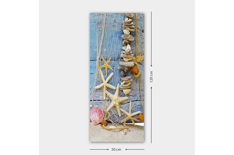 Canvastaulu DKY Nautical & Beach Monivärinen - 50x120 cm - Sisustustuotteet - Taulu & taide - Canvas-taulu