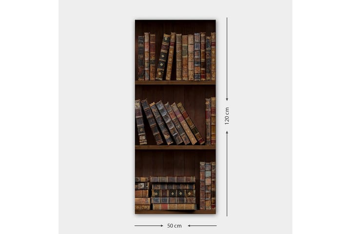 Canvastaulu DKY Reading and Literature Monivärinen - 50x120 cm - Canvas-taulu - Seinäkoristeet
