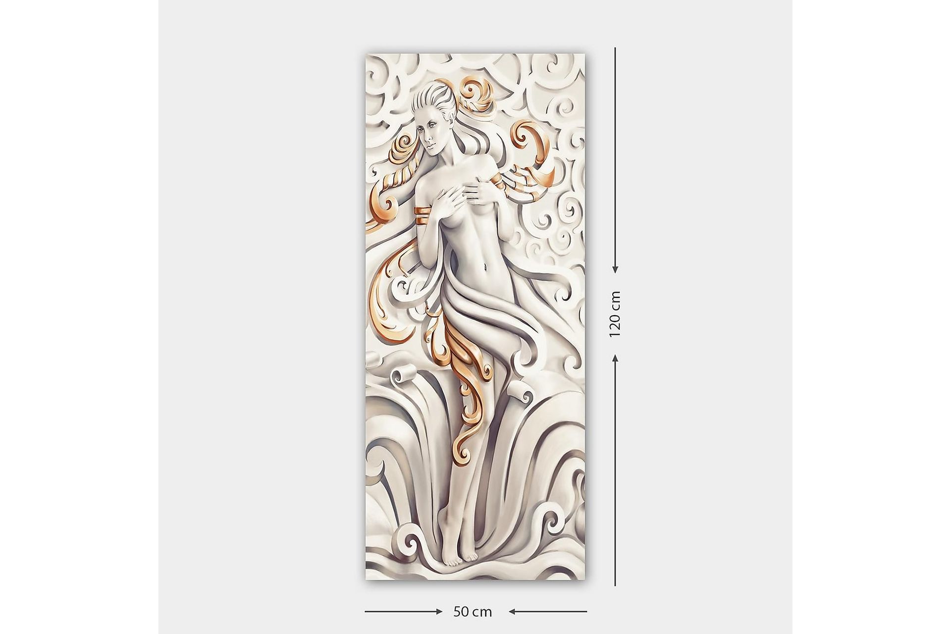 Canvastaulu DKY Spiritual Monivärinen - 50x120 cm - Sisustustuotteet - Taulu & taide - Canvas-taulu