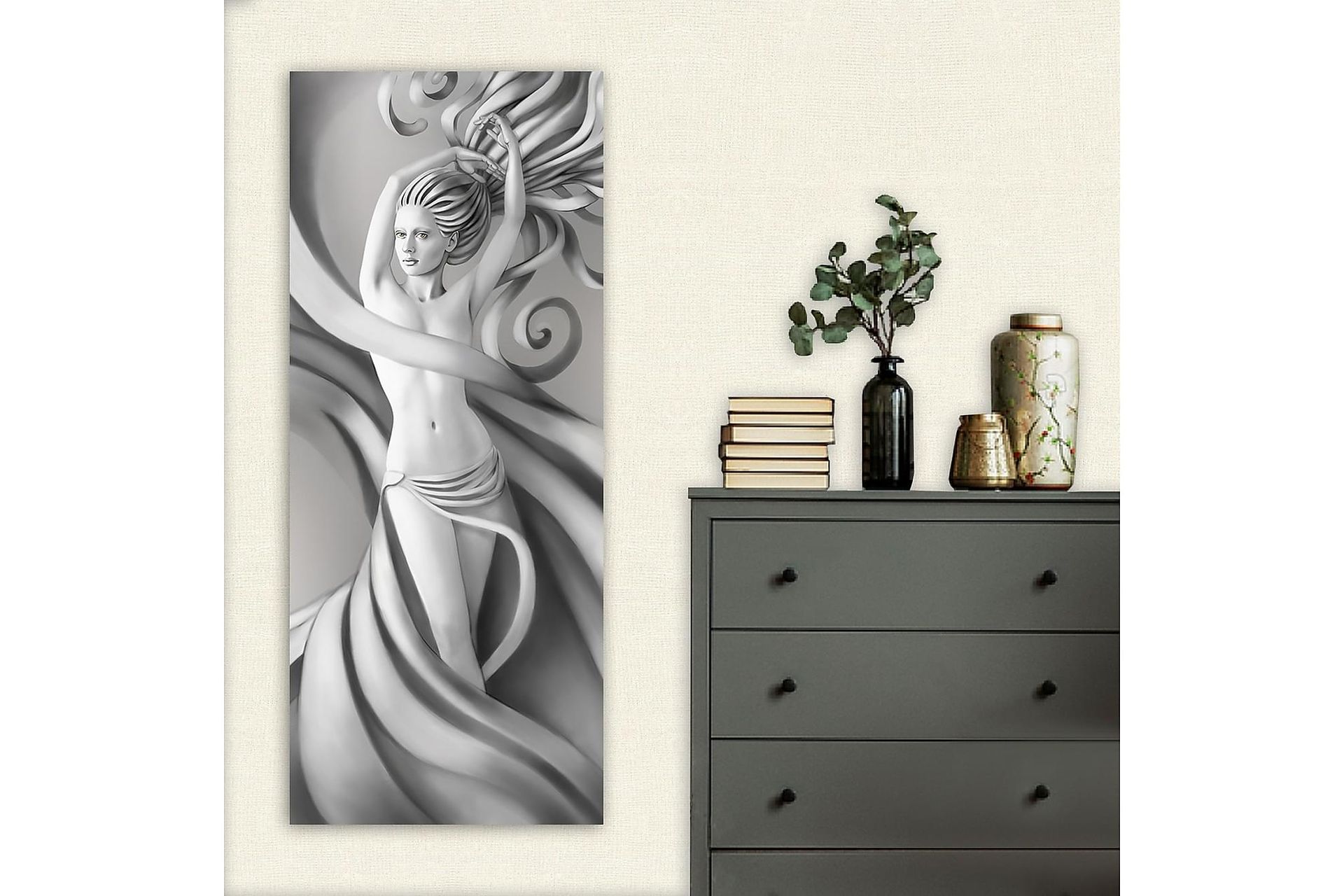 Canvastaulu DKY Spiritual Monivärinen - 50x120 cm - Sisustustuotteet - Taulu & taide - Canvas-taulu