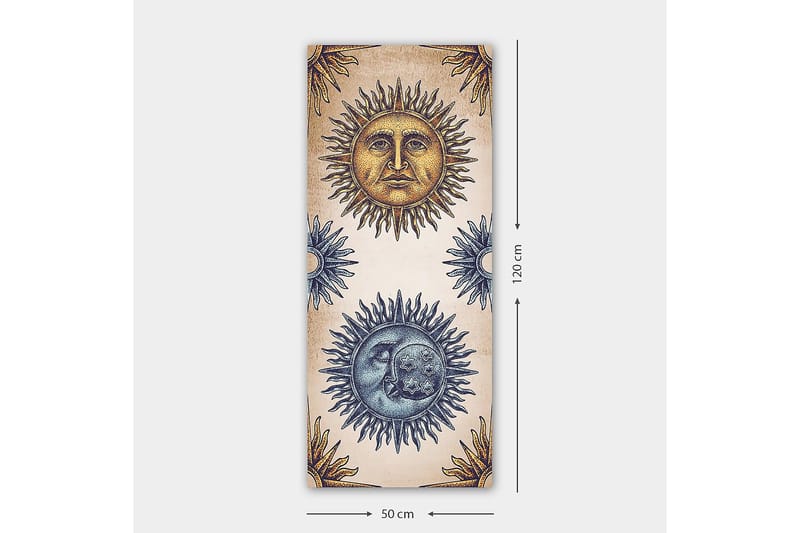 Canvastaulu DKY Spiritual Monivärinen - 50x120 cm - Sisustustuotteet - Taulu & taide - Canvas-taulu